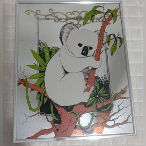 Retro Wall Mirror Turner Accessory Wall Art Koala Kitschy 1970's boho